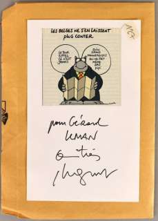 Geluck, Philippe  (1954) | GELUCK, Philippe   GELUCK, Philippe GELUCK, Philippe Dédicace… | Estim Nation