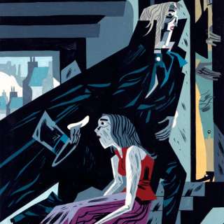 Javier Olivares | Ilustración Dickens "Cuentos de Navidad" | The Comic Art Agency