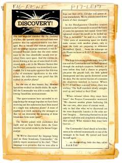 DISCOVERY!, WEIRD FANTASY #13, 1 Pg. Text Story (May-Jun 1952) NO RESERVE! | Russ Cochran