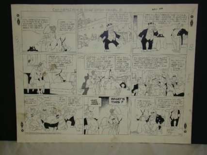 1373: McManus. Bringing Up Father. Sunday Page. | Weiss Auctions