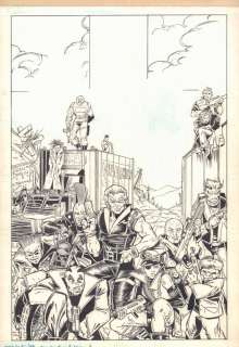 Evan Dorkin - Wild Knights #1 Cover - Eternity Comics - 1989