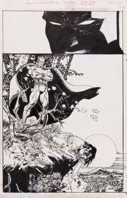 Klaus Janson | Batman: Death and the Maidens, Issue 1 - Cover, DC Comics Penciler: Klaus Janson - Inker: Klaus Janson, 2003 | Philippe Labaune Gallery