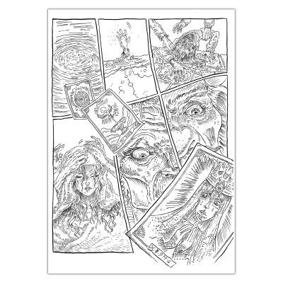Le Turk | Dead Train - Planche originale page 29 | Achetez de l’Art