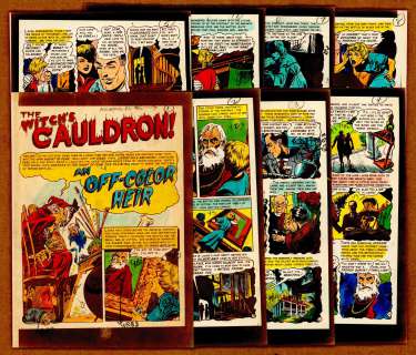 Ingels - AN OFF-COLOR HEIR, THE HAUNT OF FEAR #21, SP 8 Pg Story (Sep-Oct 1953) | Russ Cochran