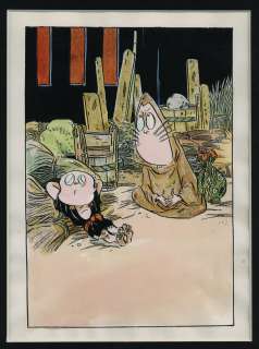 Shigeru Mizuki Hand-Drawn Color Illustration ( The lineart is printed, just the coloring is hand-drawn) | Mandarake (Big Web)