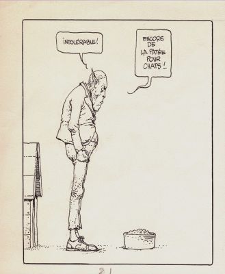 Jean Giraud (Moebius) | Contes de Terreur - Illustration, 1974 | Philippe Labaune Gallery