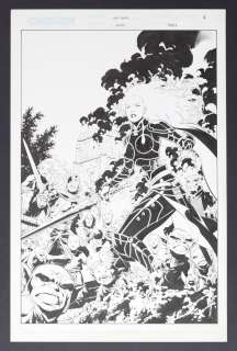 Jim Cheung - Original Art from Lady Death The Wild Hunt #1 (2004) Page 5 Pencils by Jim Cheung