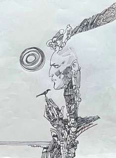 Sergio Toppi - 30 X 21 Cm. | Sergio Toppi - 30 x 21 cm. Original Page | Catawiki