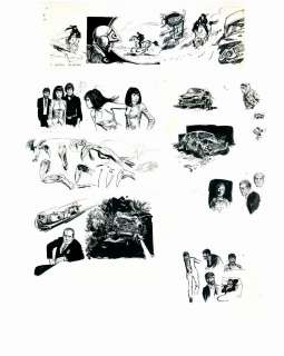 GUIDO BUZZELLI  - Set of 6 studies | Little Nemo