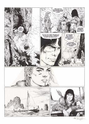 Christophe Bec | Thorgal, 2025 - La déesse d’ambre | Huberty Breyne Gallery