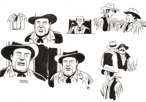 Brüno | Lucky Luke, 2025 - Dakota 1880 | Huberty Breyne Gallery