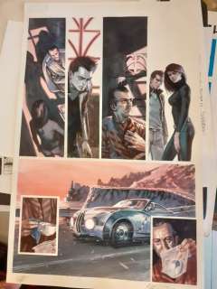 Gabriele Dell’otto | Spiderman Family Business - Gabriele Dell’Otto - Tavola originale - cm 28x43,8 - Page volante - Exemplaire unique - (2014) | Catawiki