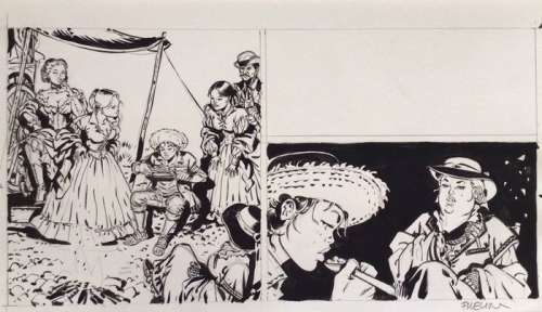 Meynet, Félix | Meynet, Félix - Strip original - Sauvage | Catawiki