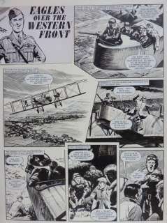 Lacey, Bill | Lacey, Bill - Originele pagina - Eagles over the Western Front - (1964) | Catawiki