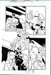 Burchett - JUSTICE LEAGUE UNLIMITED #20, Pg 6 (DC, 2006) NO RESERVE! | Russ Cochran