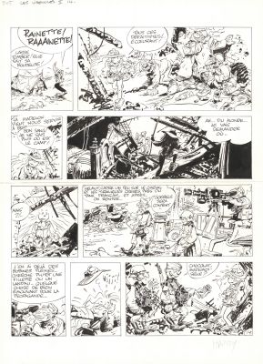 Marc Hardy | La patrouille des Libellules, 1987 - Défaite éclair, Tome 2 | Huberty Breyne Gallery