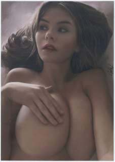 Calas, J.M. | Jean Michel Calas - Dessin original en couleur - Onlyfan - Format dessin: 21 x 29,7 cm. - (2022) | Catawiki