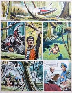 Lawrence, Don - Lawrence, Don - Originele pagina in kleur - The Trigan Empire - The Imposter - (1971)