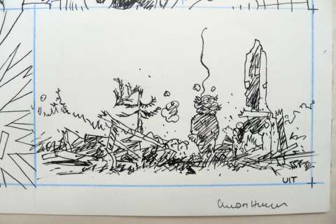 Cromheecke, Luc | Original double-page (p.38 and p.39)  - Ben de Boswachter  - (2006) | Catawiki