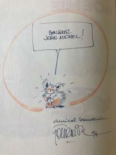 Fournier | Spirou et Fantasio - T21 - Du glucose pour Noémie avec dédicace Fournier - Cartonné - EO - (1971) | Catawiki