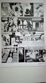 Hubsch | Original page  - Le chant d’excalibur 4  - La colère de Merlin | Catawiki