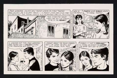 Original Art for the Heart of Julie Comic Strip (8/15/94 and 8/16/94) by Frank Bolle | mycomicshop.com