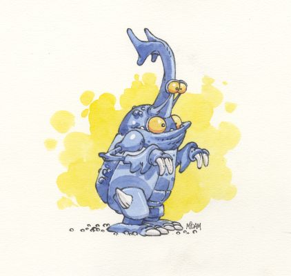 Midam | PokéBlork - Volume II, 2026 - PokéBlork #214 | Huberty Breyne Gallery