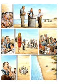 Berlion, Olivier | Berlion, Olivier - Planche originale couleur - Agata T1 - Le Syndicat du crime - (2018) | Catawiki