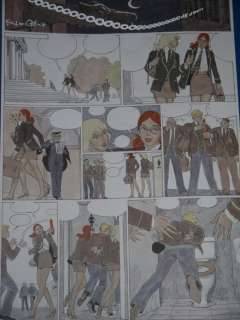 Von Götha, Erich | Erich von Götha - Planche originale en couleur (p.47) - Les curiosités perverses de Sophie - Page volante - (2001) | Catawiki