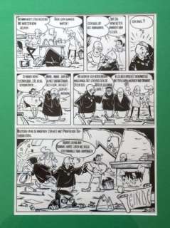 Jerom 21 - Originele eindpagina (p.28) - De alchimisten - (1968) | Catawiki