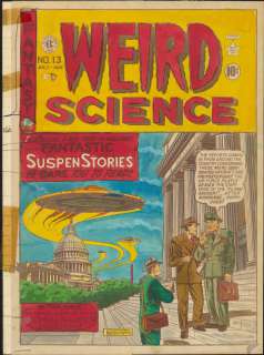 Feldstein - WEIRD SCIENCE #13, EC, Cover SP (1950) | Russ Cochran