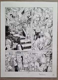 Bruno Brindisi | Bruno Brindisi - Dylan Dog n. 151 - spettacolare tavola originale - (1999) | Catawiki