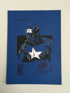 Alessandro Vitti - Captain America - Capitan America Original Art by Alessandro Vitti - Marvel