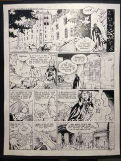 Stalner, Jean-Marc | Stalner, Jean-Marc - Planche originale - Le Maître de pierre T2 - La Chaise du Diable - (2003) | Catawiki