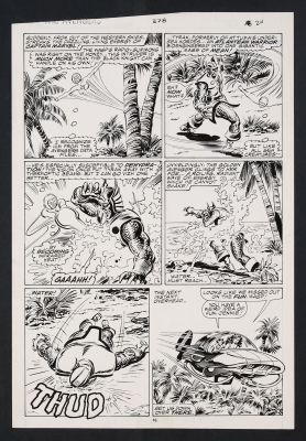 John Buscema, Tom Palmer | Original Art from Avengers #278 (1987) Page 16 Breakdowns by John Buscema, Finishes by Tom Palmer | mycomicshop.com (Buy It Now)