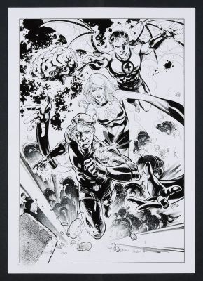 Vicente Cifuentes | Fantastic Four (What If?) Commission by Vicente Cifuentes | mycomicshop.com