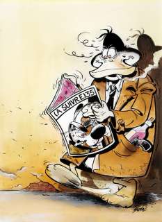 Sokal | Canardo, illustration Ã  l’encre de Chine et Ã… | Millon