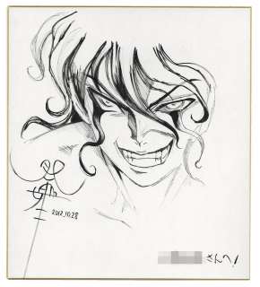 Hideyuki Matsurioka Hand-drawn Shikishi Shangrad Shinki | Mandarake (Big Web)