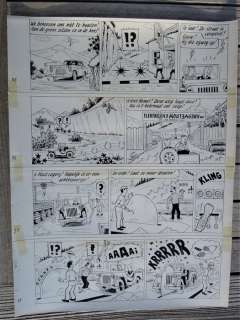 Jozef Van Hove (Pom) | Pom (Jozef van Hove) - Originele pagina (p.20) Piet Pienter en Bert Bibber 9 - Buldaarse Rhapsodie - (1958) | Catawiki