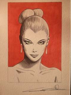 Giuseppe Candita | Giuseppe Candita - illustrazione originale "Eva Kant" | Catawiki