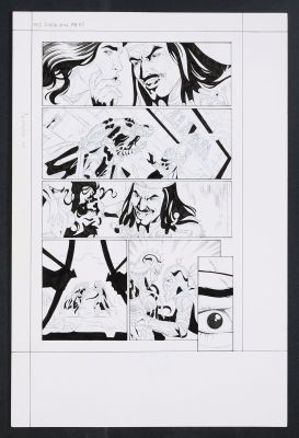 Walter Geovanni | Original Art from Red Sonja #6 (2013) Page 3 Pencils and Inks | mycomicshop.com (Buy It Now)