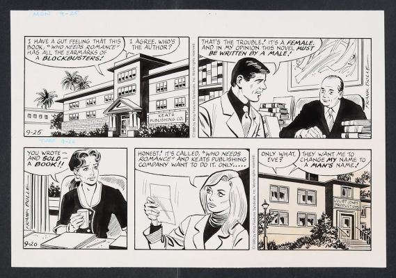 Frank Bolle | Original Art for the Heart of Julie Comic Strip (9/25-26/1995) | mycomicshop.com