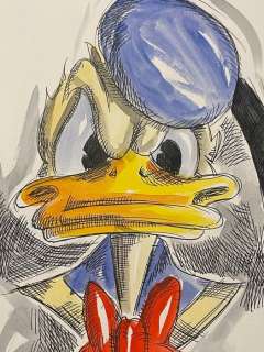 Stefan Klausewitz | Donald Duck - Original artwork by German artist Stefan Klausewitz - Page volante - (2021) | Catawiki