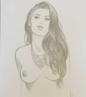 Paturaud, Laurent | Paturaud, Laurent - Dessin original - Le Collier - A4 | Catawiki