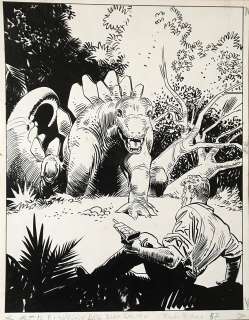 Giancarlo Alessandrini - Original cover for Martin Mystere n. 57. Cm. 26x33. Ink