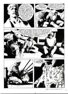 Corrado Roi | Corrado Roi - 3x Tavola Originale - Dylan Dog Gigante n. 6 "Il masticatore di sudari" - (1997) | Catawiki