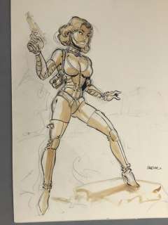 Meynet, Félix | Meynet, Félix - Dessin original préparatoire - Science-fiction | Catawiki