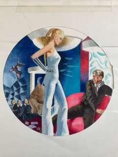 Thole, Karel | Thole, Karel - Originale di copertina per Urania n. 780 "L’Imperatore degli ultimi giorni" - (1979) | Catawiki