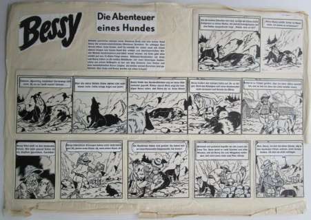 Willy Vandersteen / Karel Verschuere | Bessy 31 - Originele pagina (p.43) - De huilende rots - (1959) | Catawiki