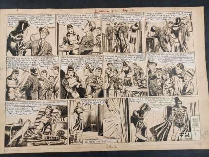 Antonio Canale | Amok - Antonio Canale - Tavola Originale "La Collera del Gigante" - Page volante - Exemplaire unique - (1946) | Catawiki